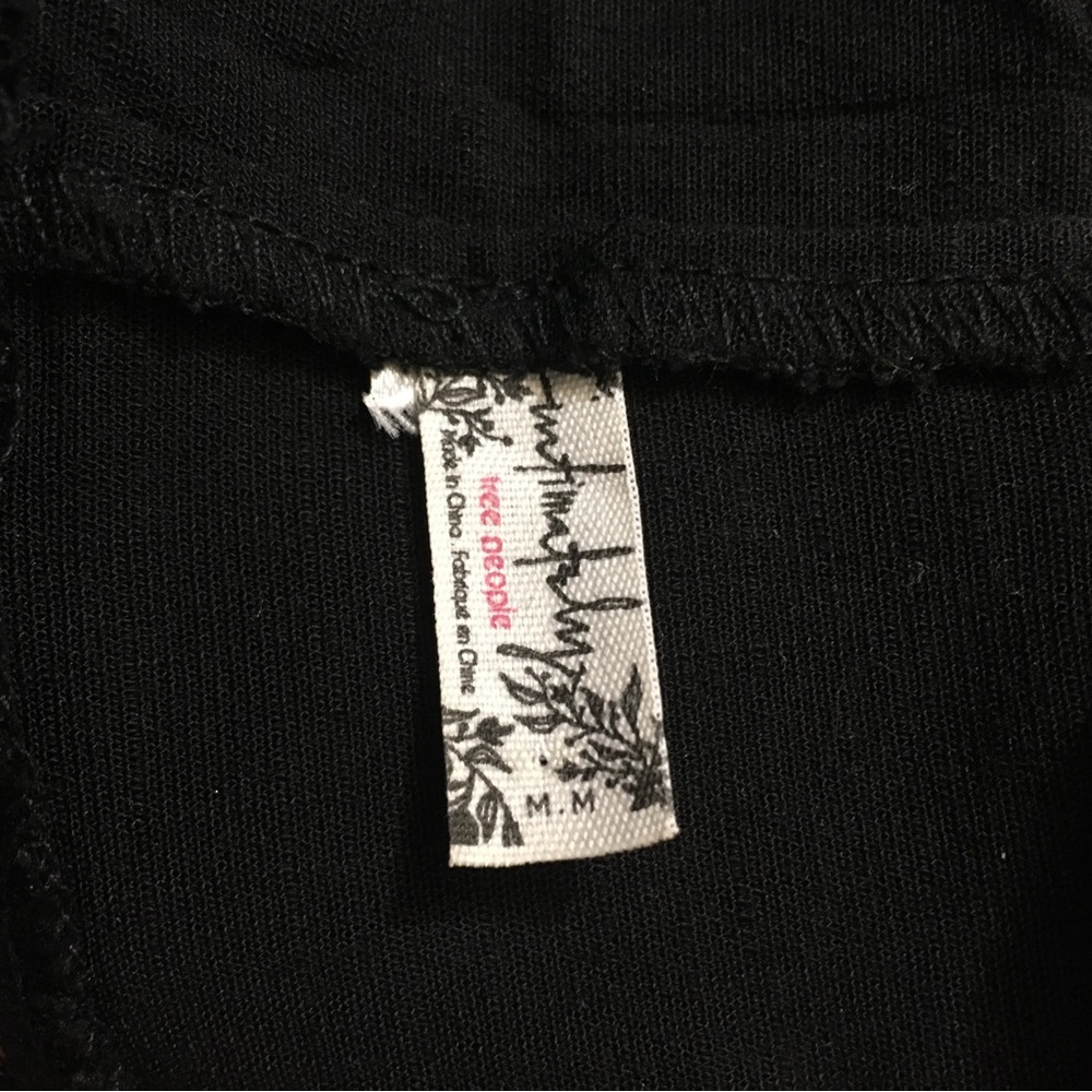 NWOT free people cropped button top coquette - Picture 3 of 3